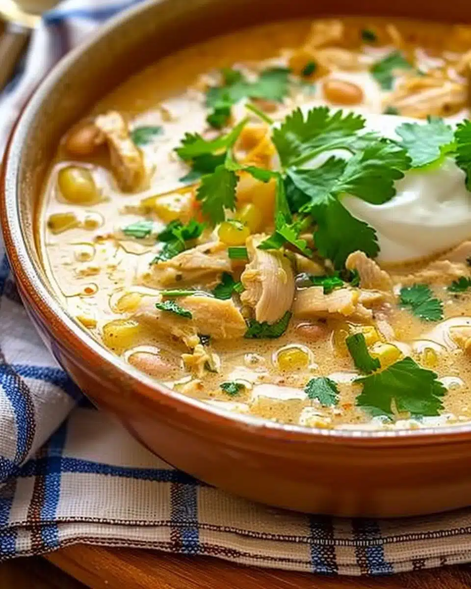 Simple Keto White Chicken Chili