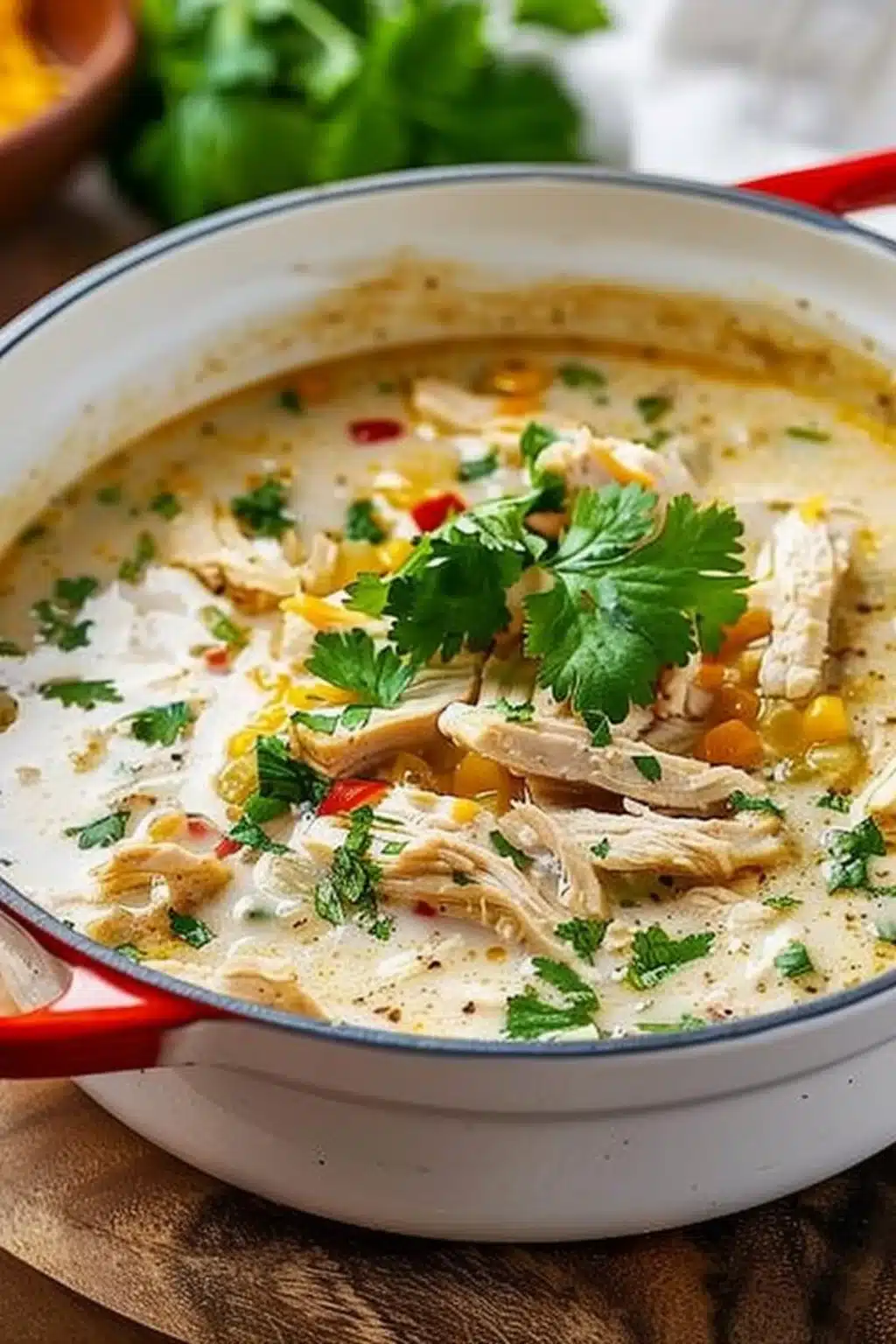 Simple Keto White Chicken Chili