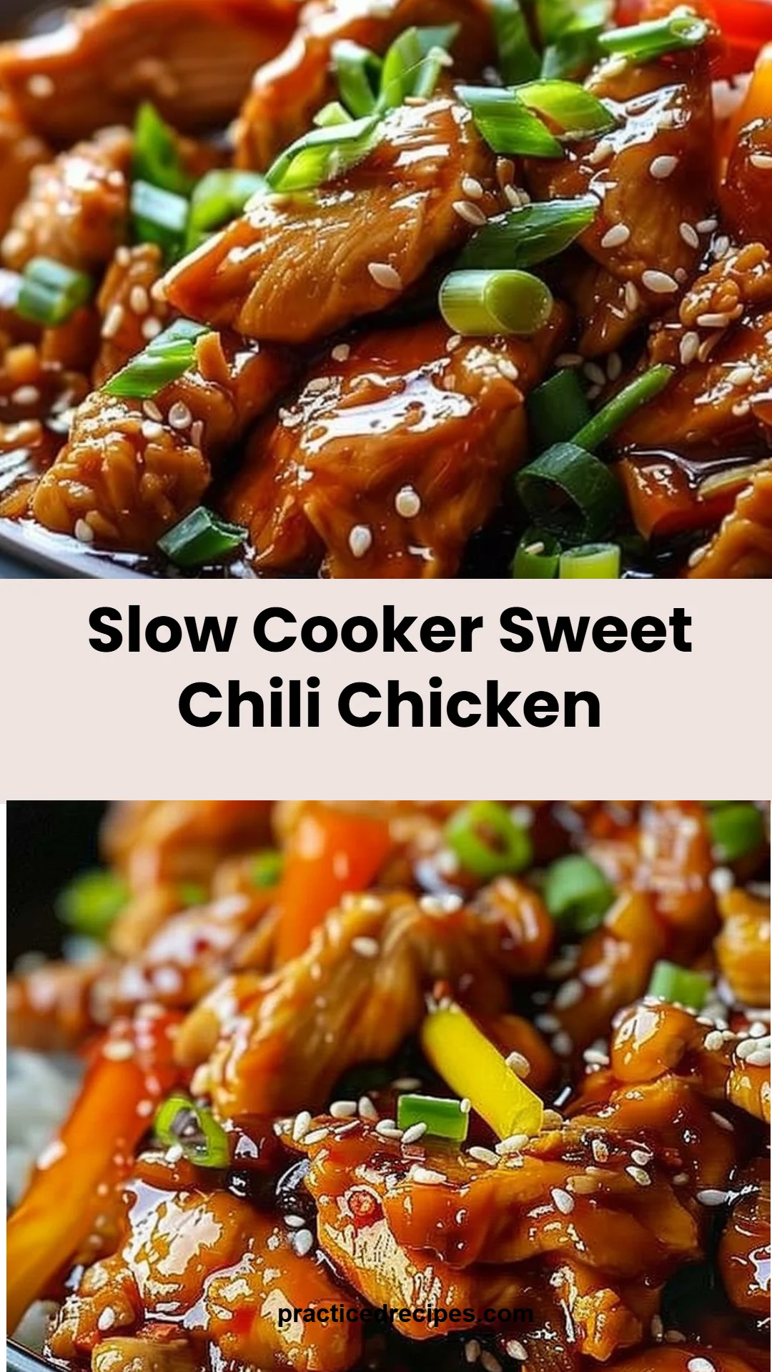 Slow Cooker Sweet Chili Chicken
