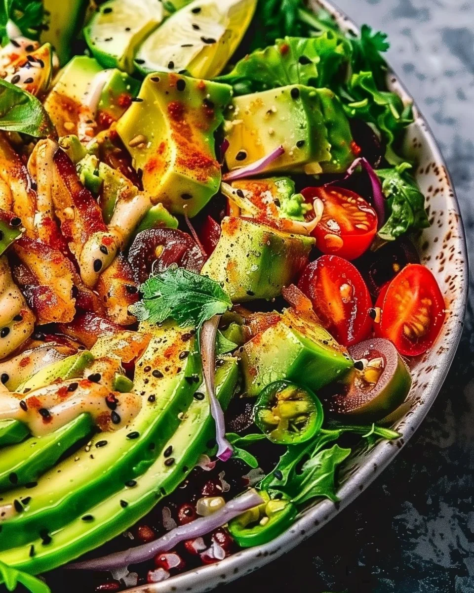Spicy Avocado Salad