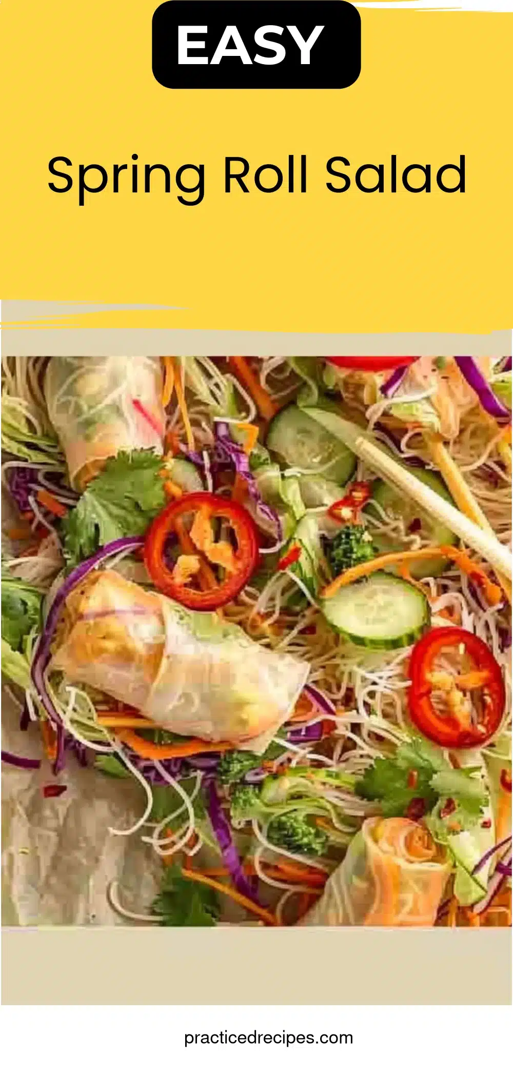 Spring Roll Salad