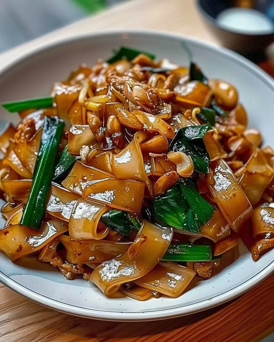 Street Style Thai Drunken Noodles