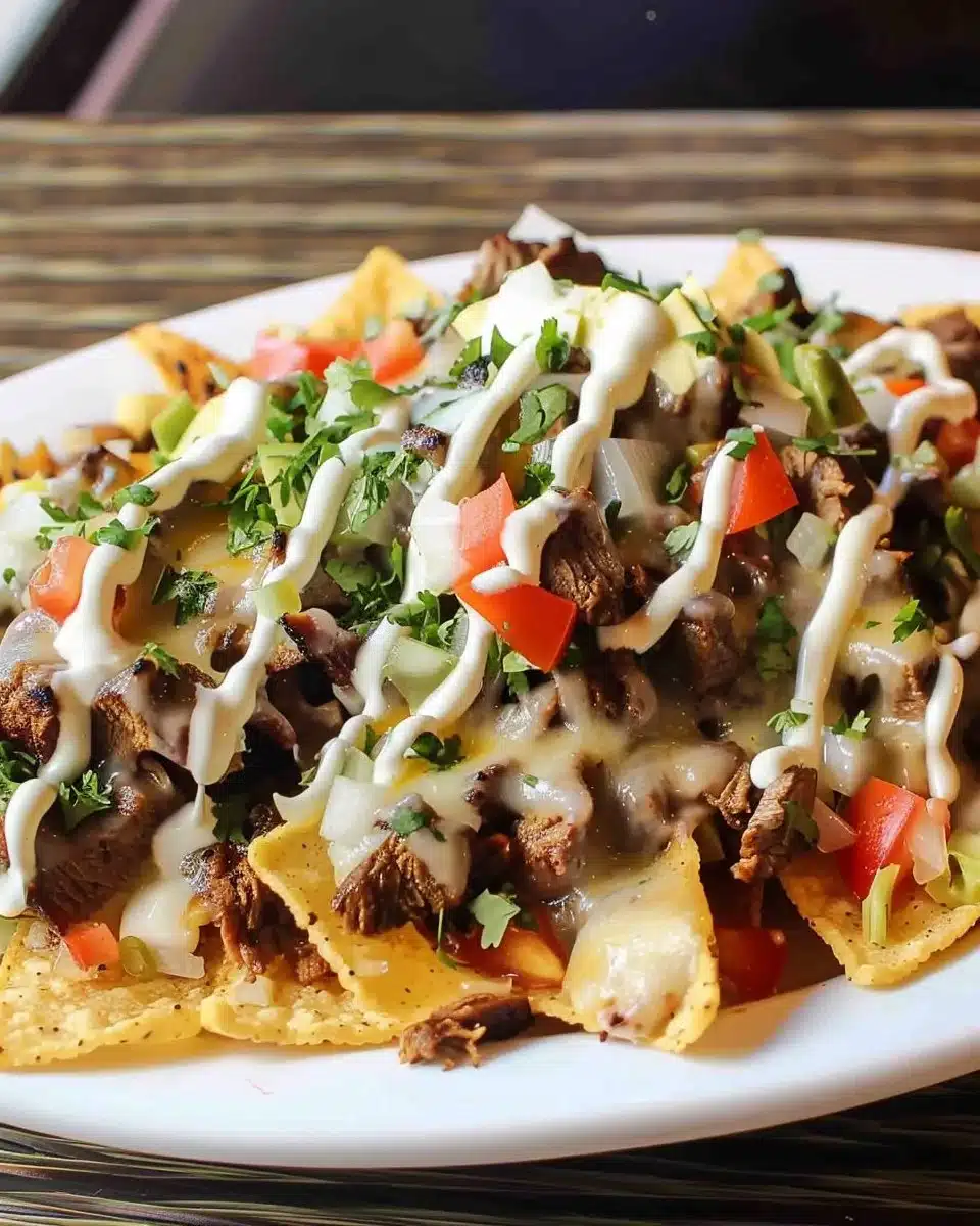 Super Deluxe Steak Nachos