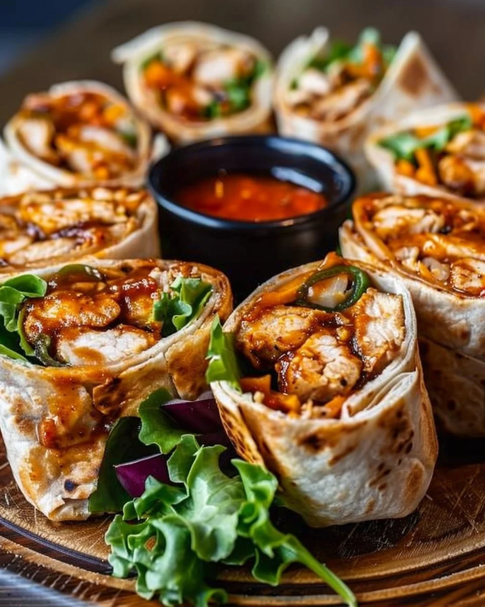 Sweet Chili Chicken Wraps – Bold Flavor in Every Bite