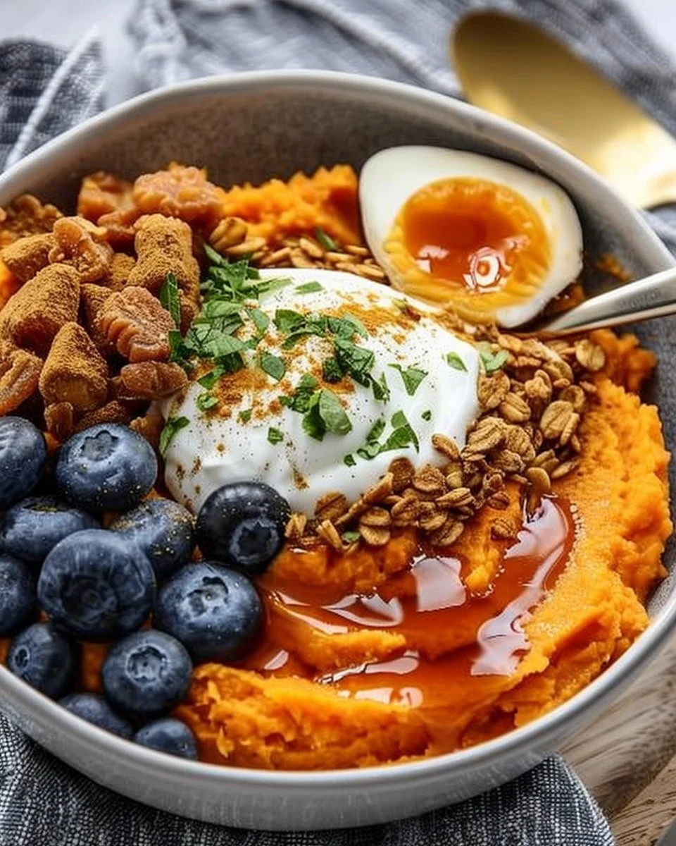 Sweet Potato Breakfast Bowls