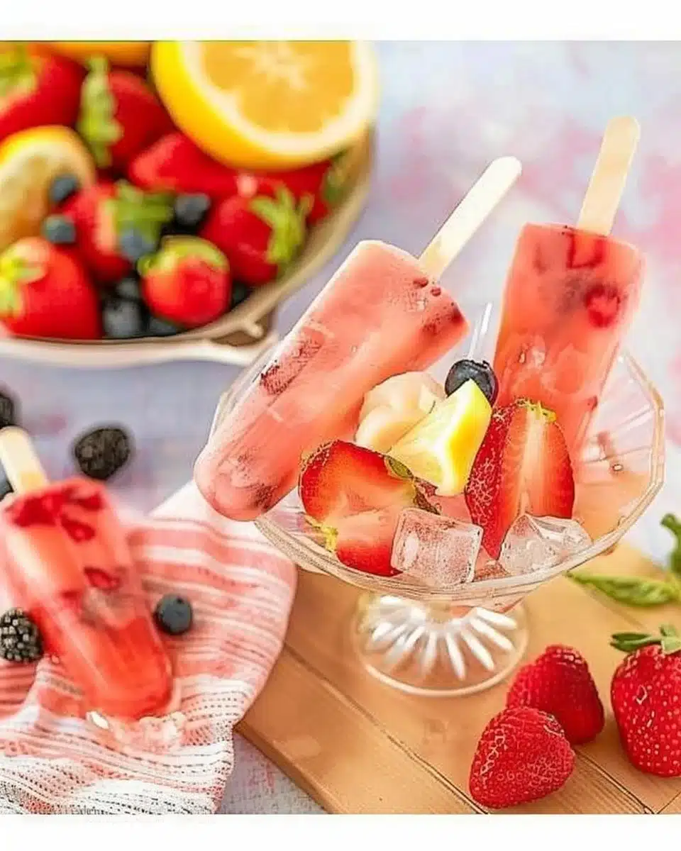 A refreshing and delicious summer treat ready to enjoy under the sun