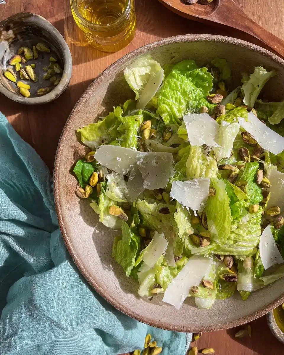 Fresh asparagus salad with vibrant vegetables and dressing