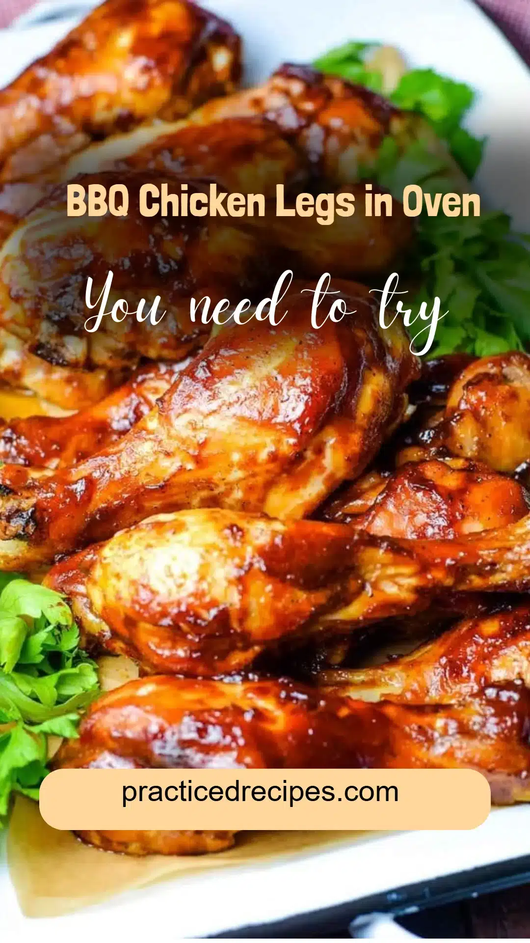BBQ Chicken Legs in Oven