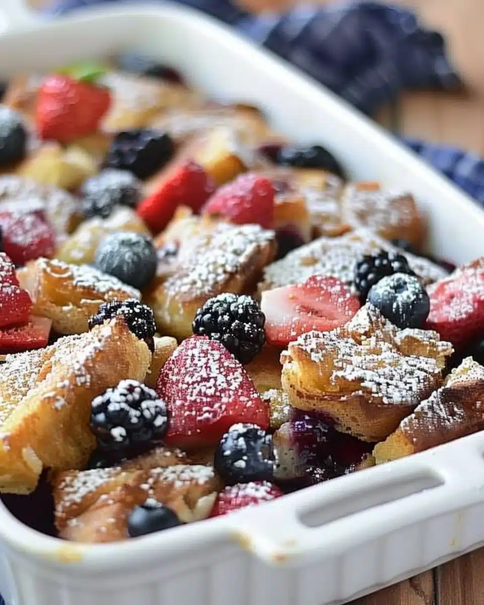 Berry French Toast Casserole
