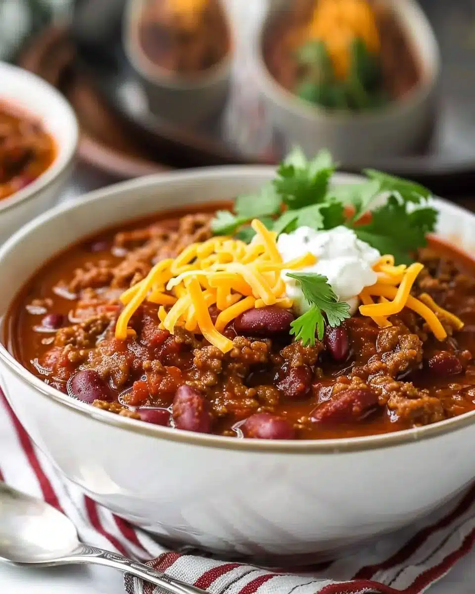 Cozy Crockpot Chili