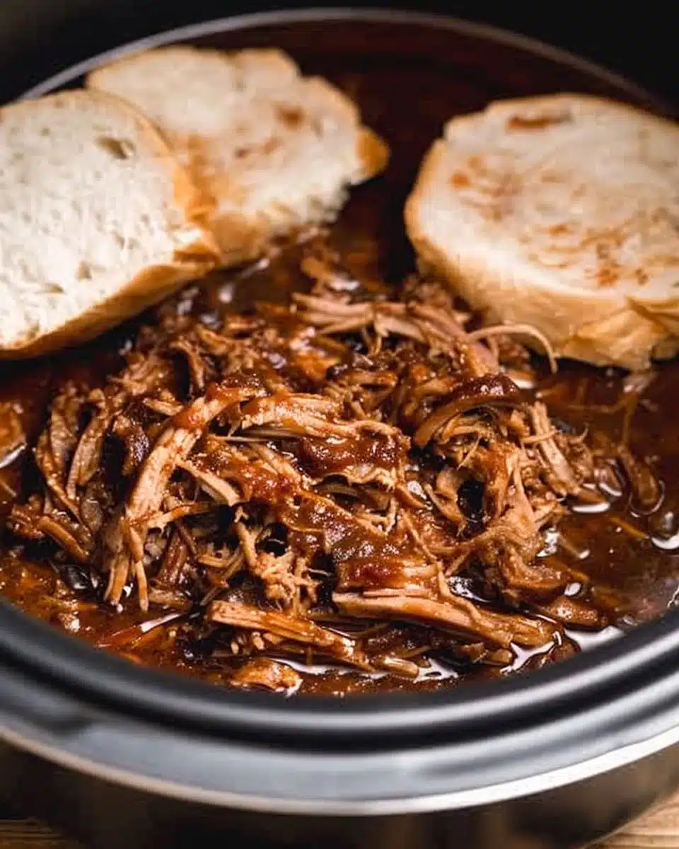 Slow Cooker BBQ Pulled Pork