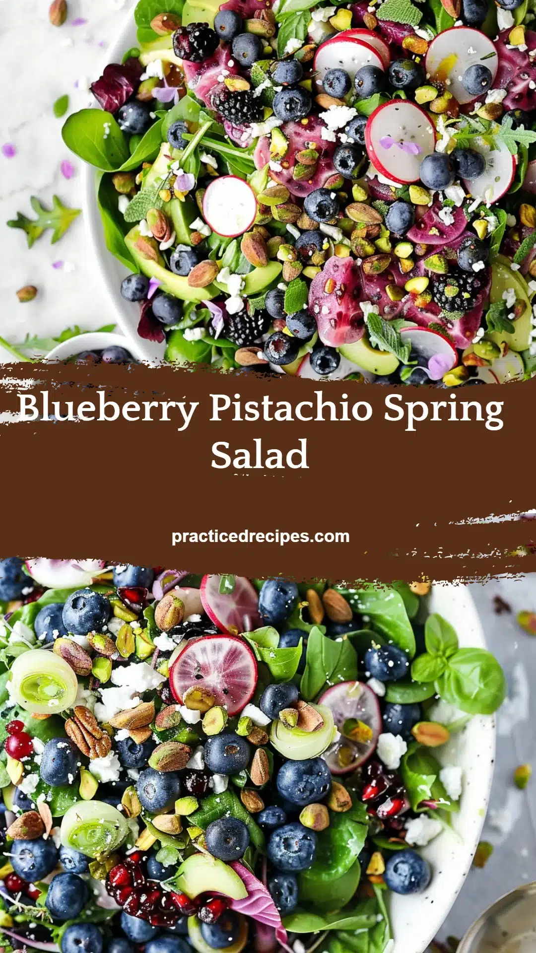 Blueberry Pistachio Spring Salad