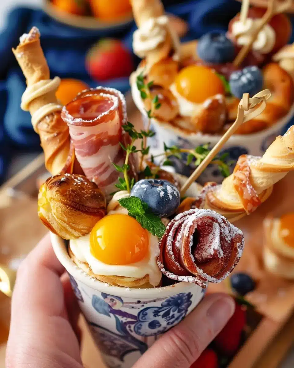 Breakfast Charcuterie Cups