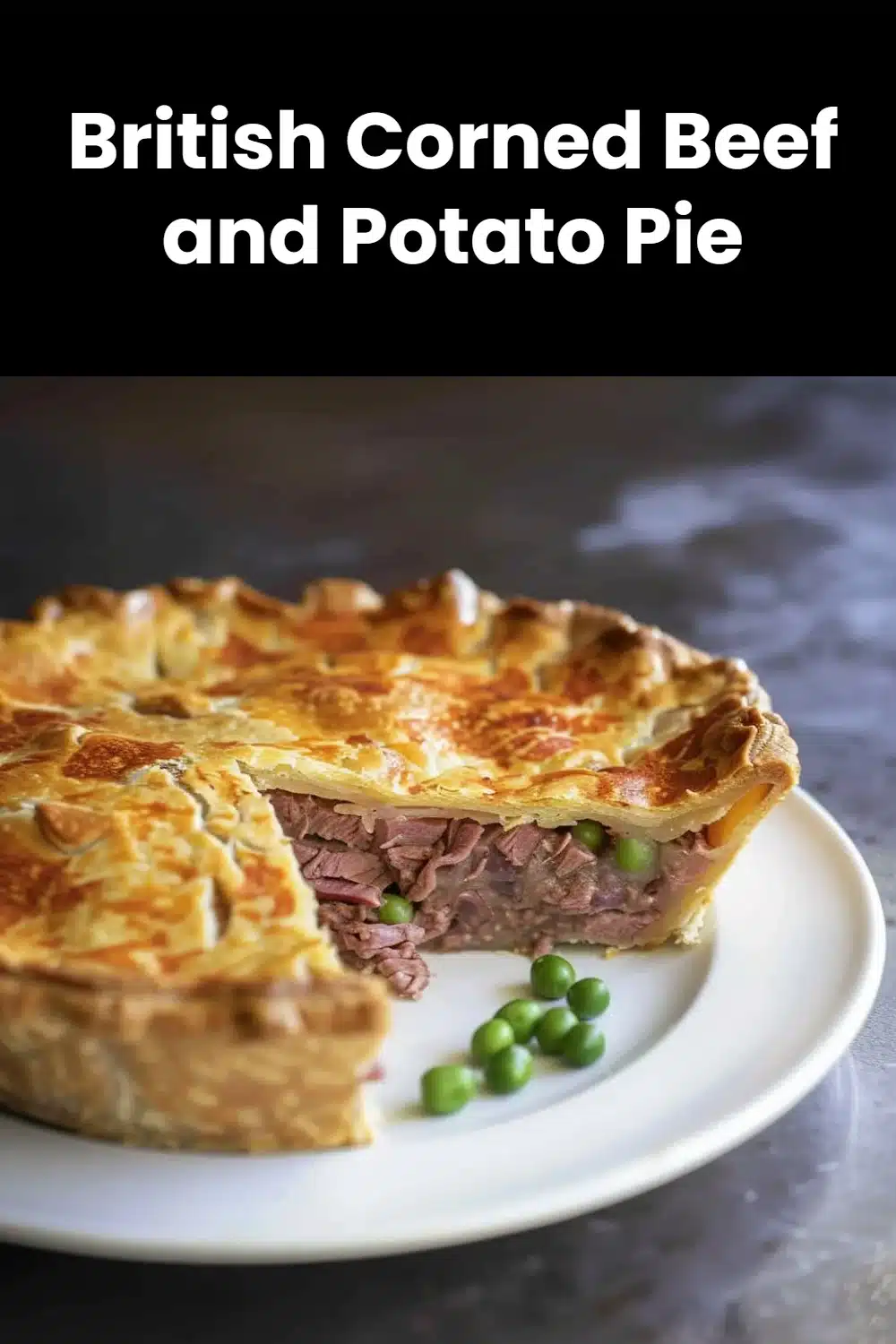 British Corned Beef and Potato Pie