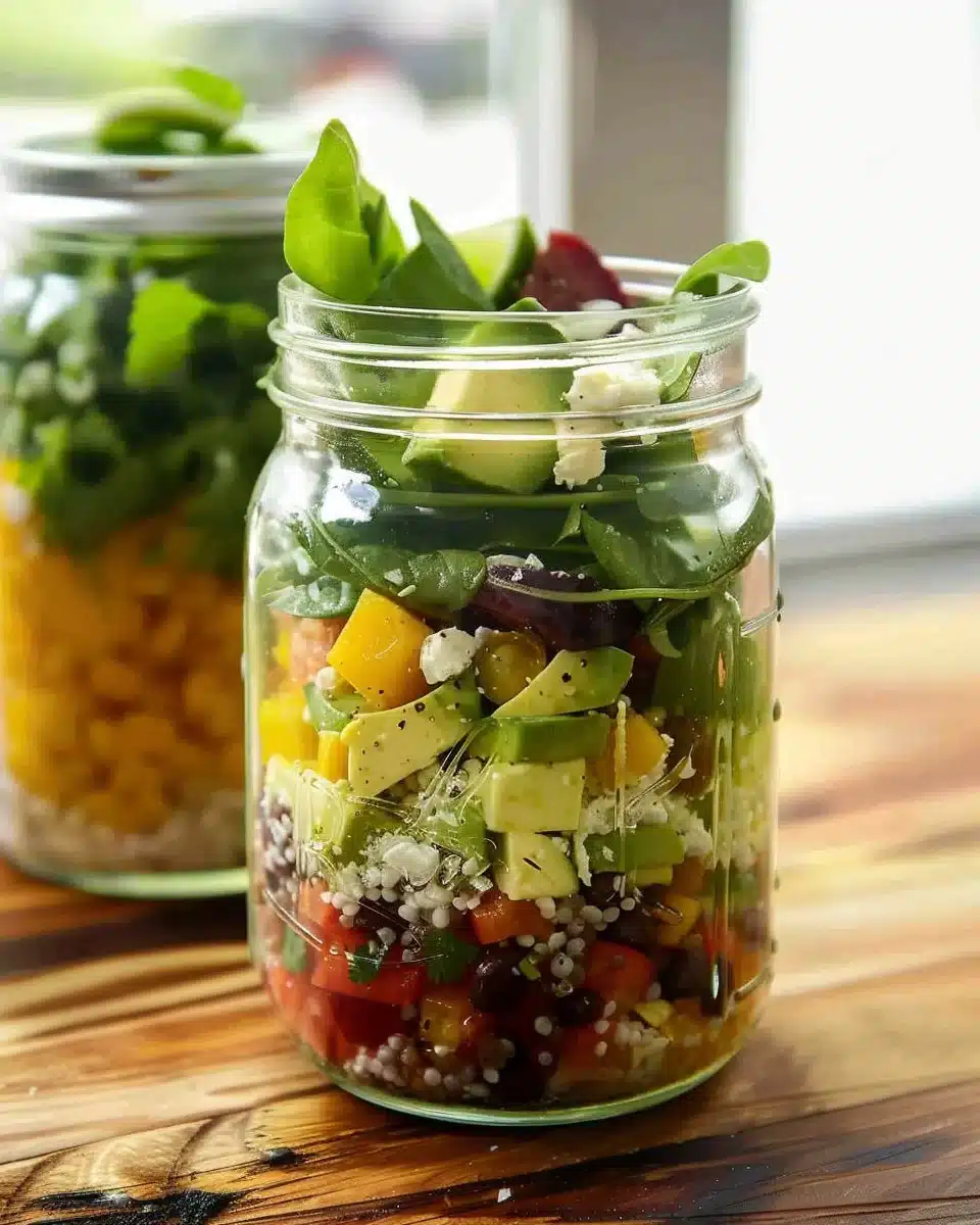 Central American Salad In A Jar