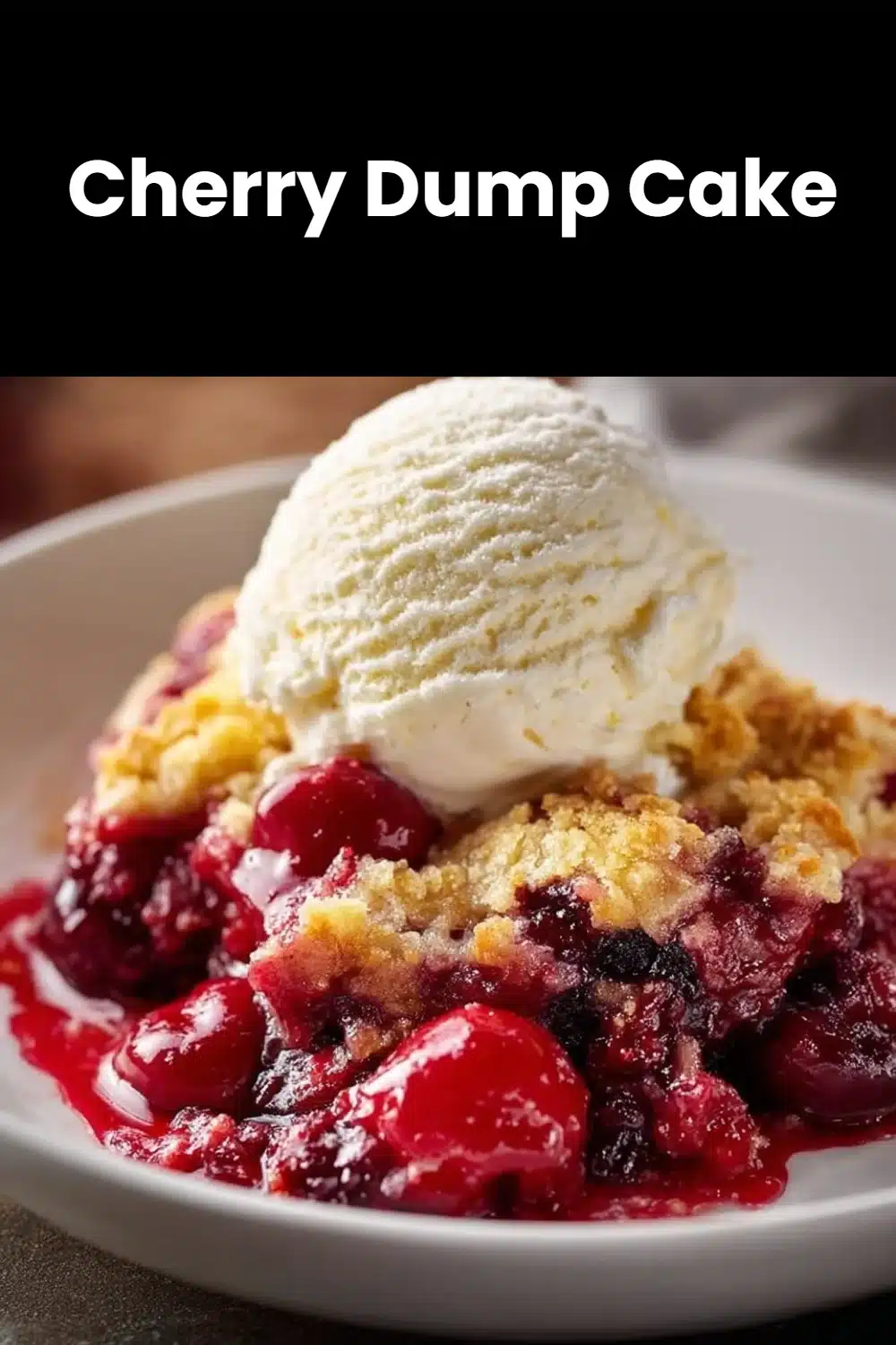 Cherry Dump Cake