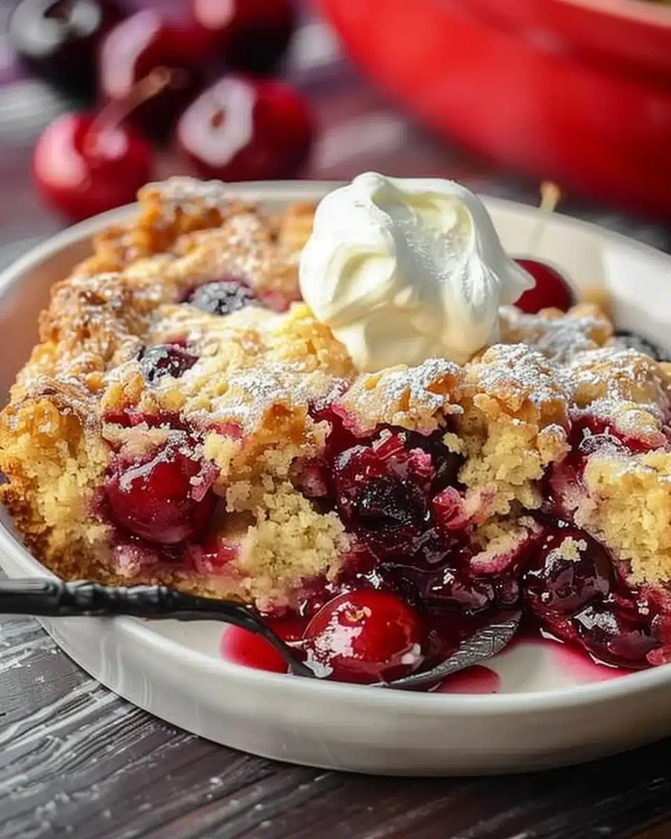 Cherry Dump Cake Recipe