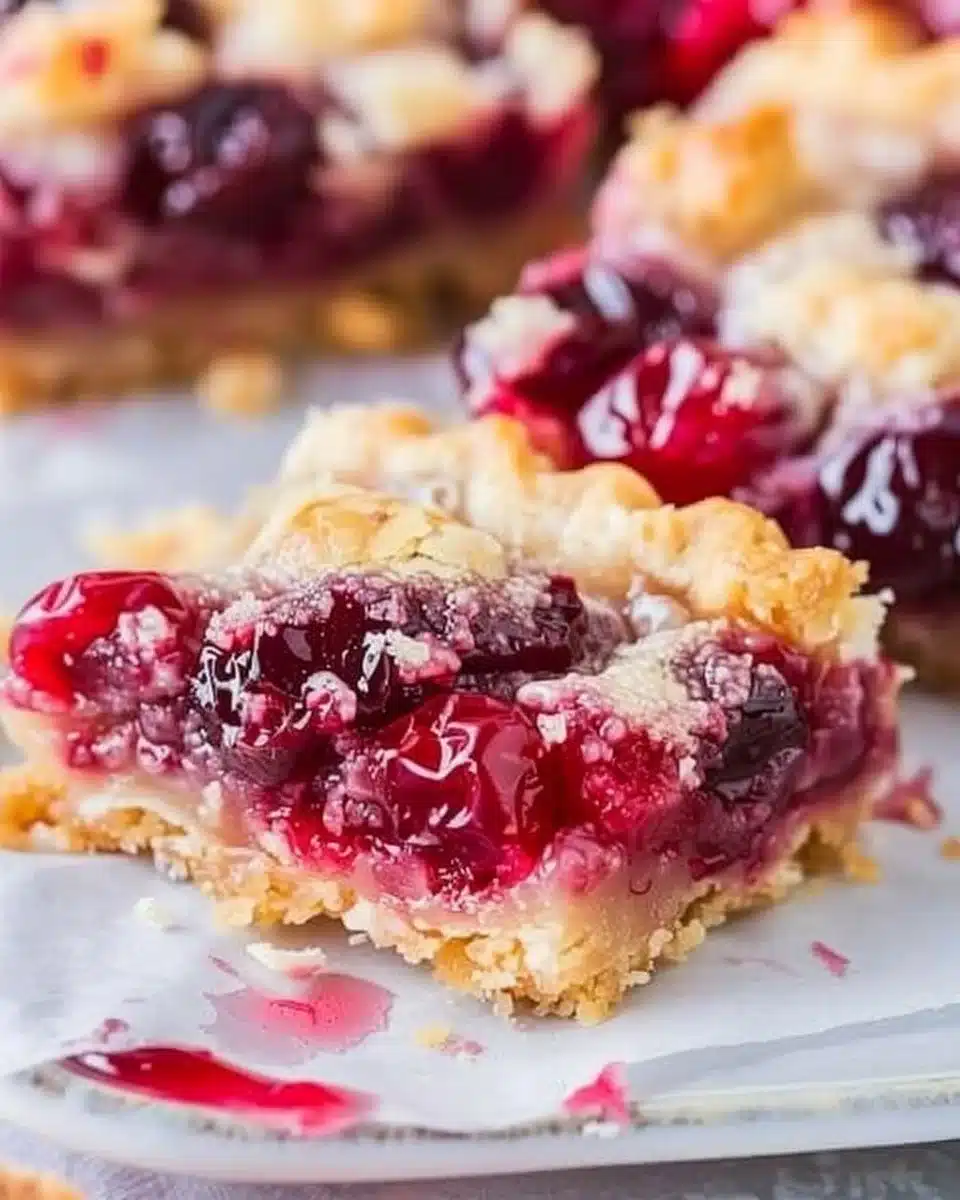Cherry Pie Bars