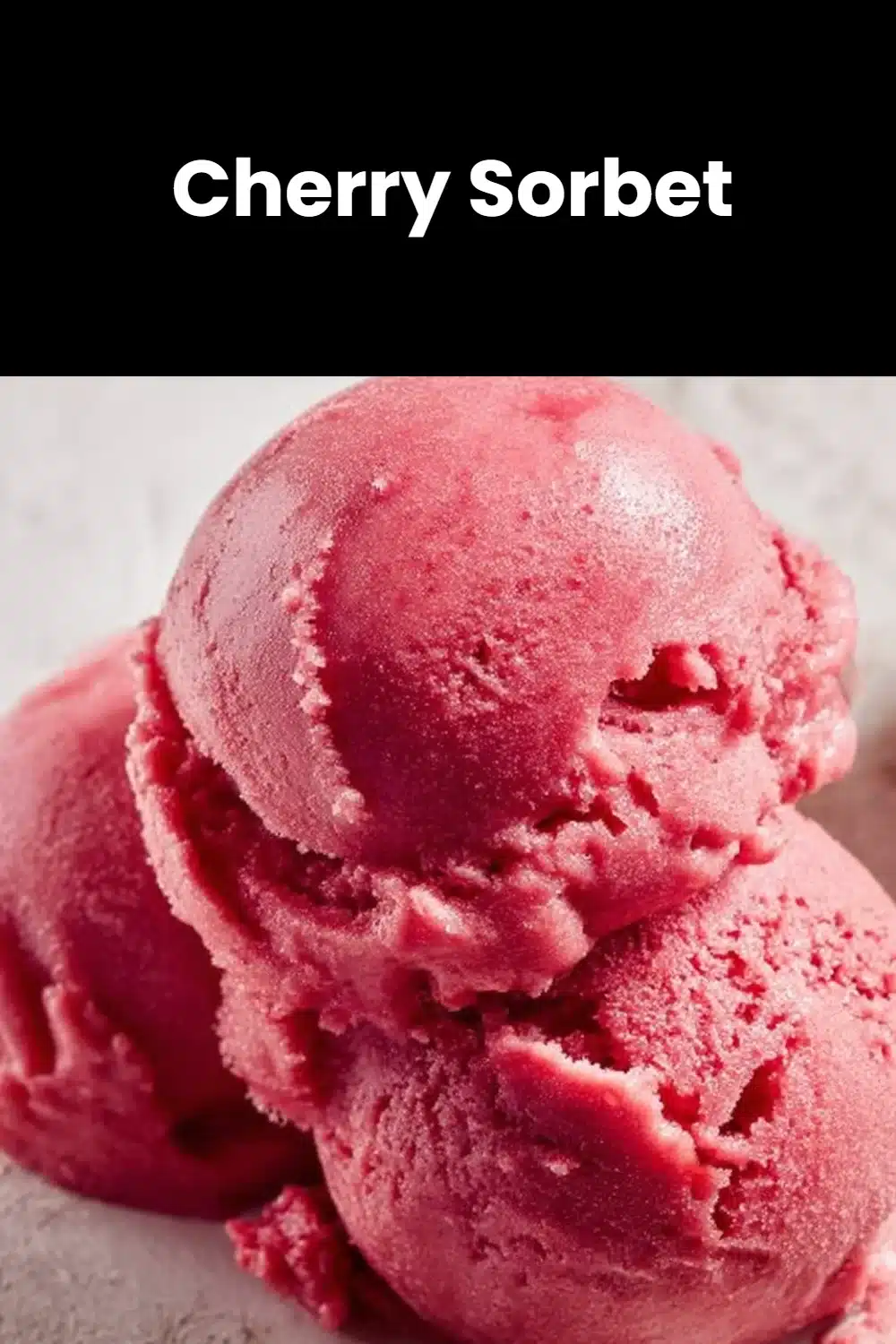 Cherry Sorbet