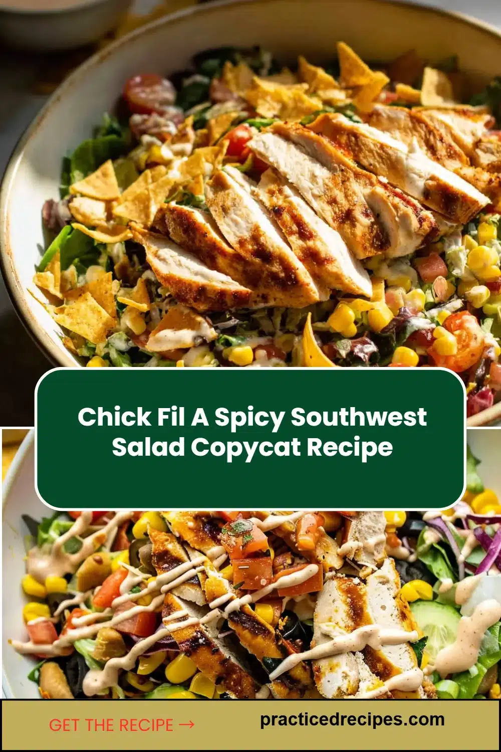 Chick Fil A Spicy Southwest Salad Copycat Recipe