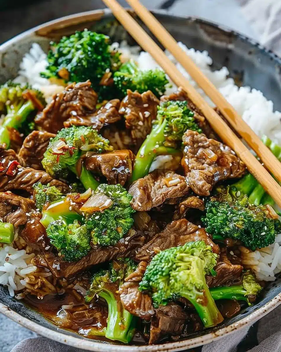 Chinese Beef and Broccoli