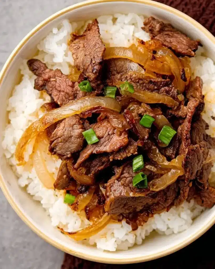 Copycat Yoshinoya Beef Bowls