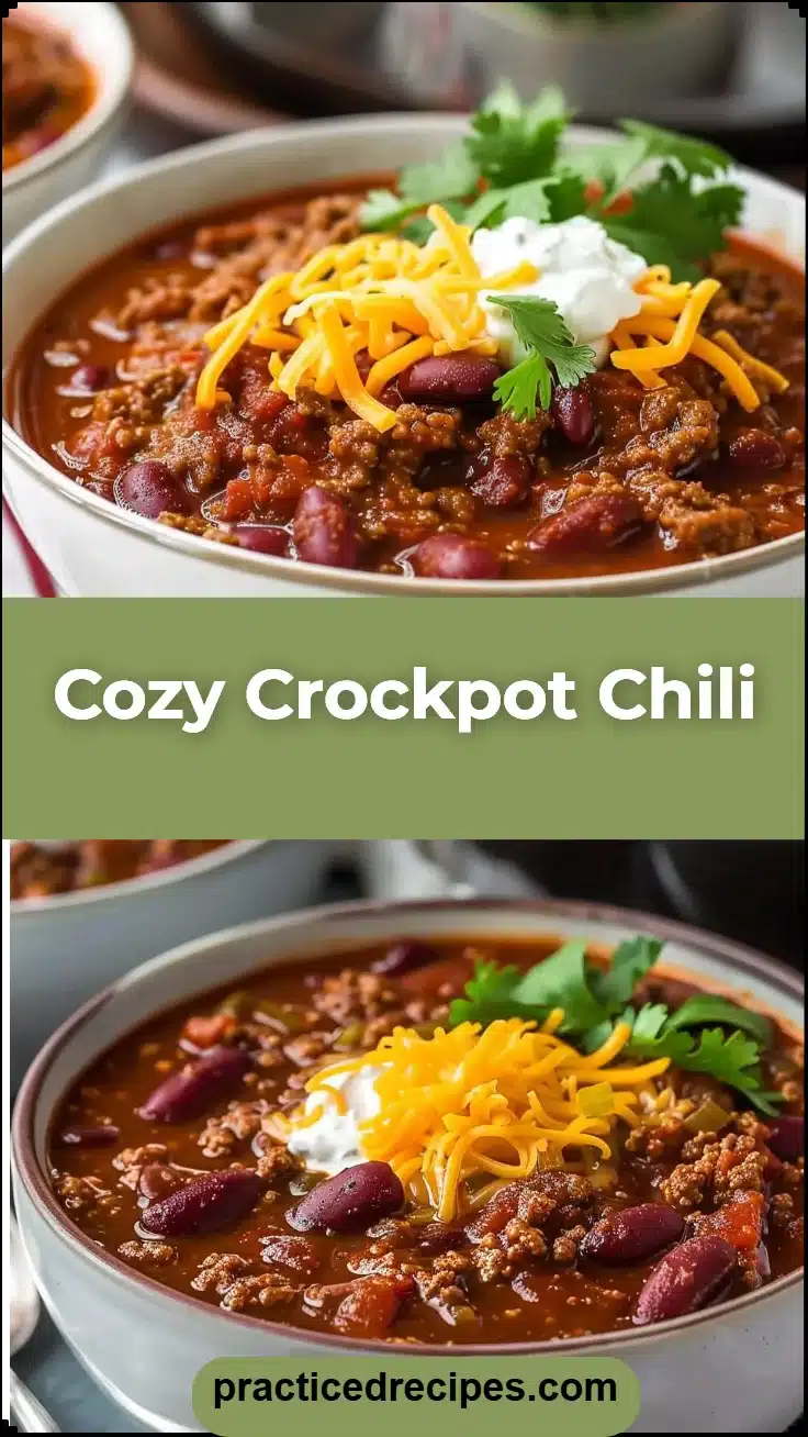 Cozy Crockpot Chili