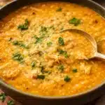 Bowl of Italian Penicillin Soup with pastina noodles and vibrant vegetables