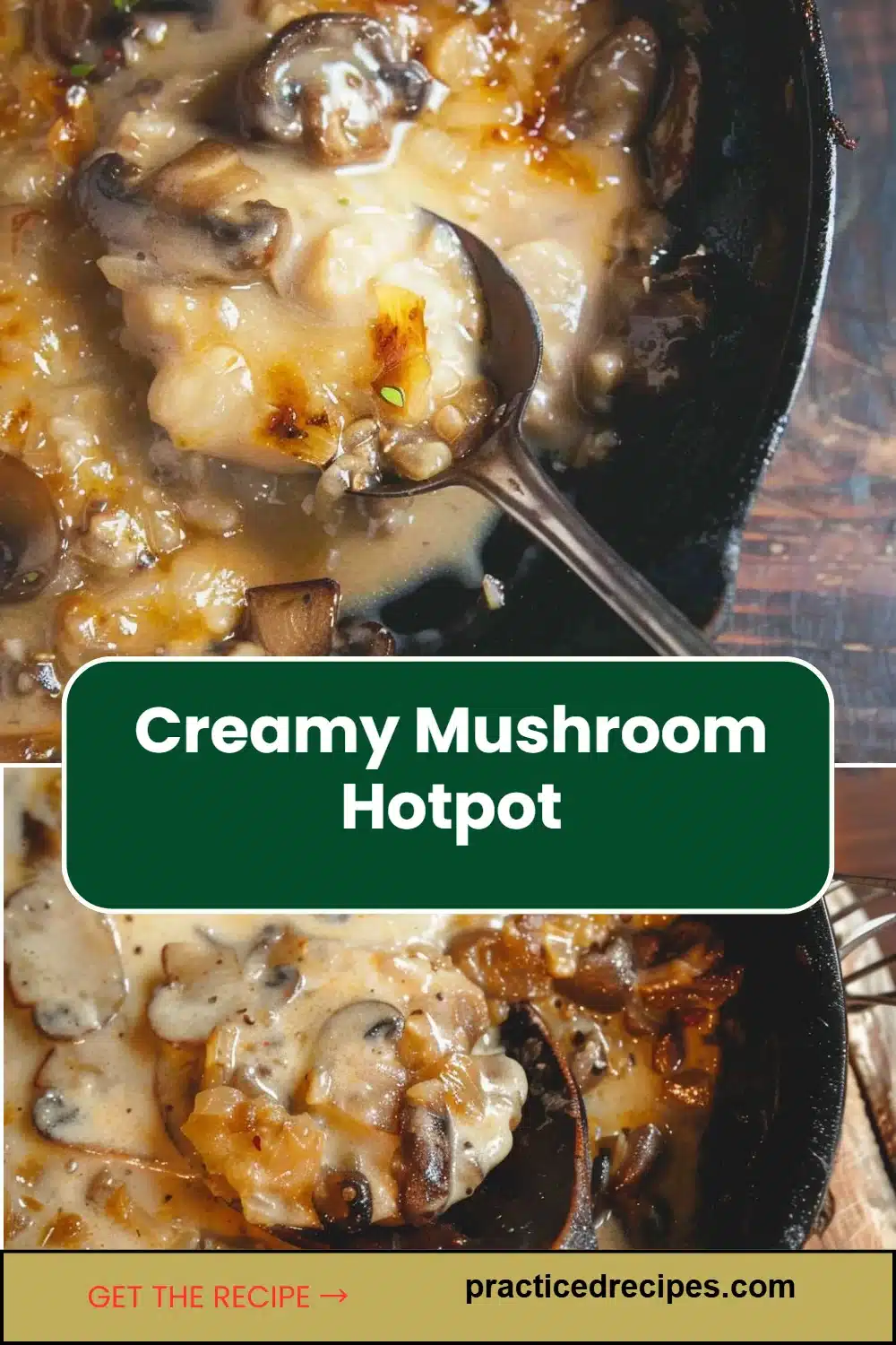 Creamy Mushroom Hotpot
