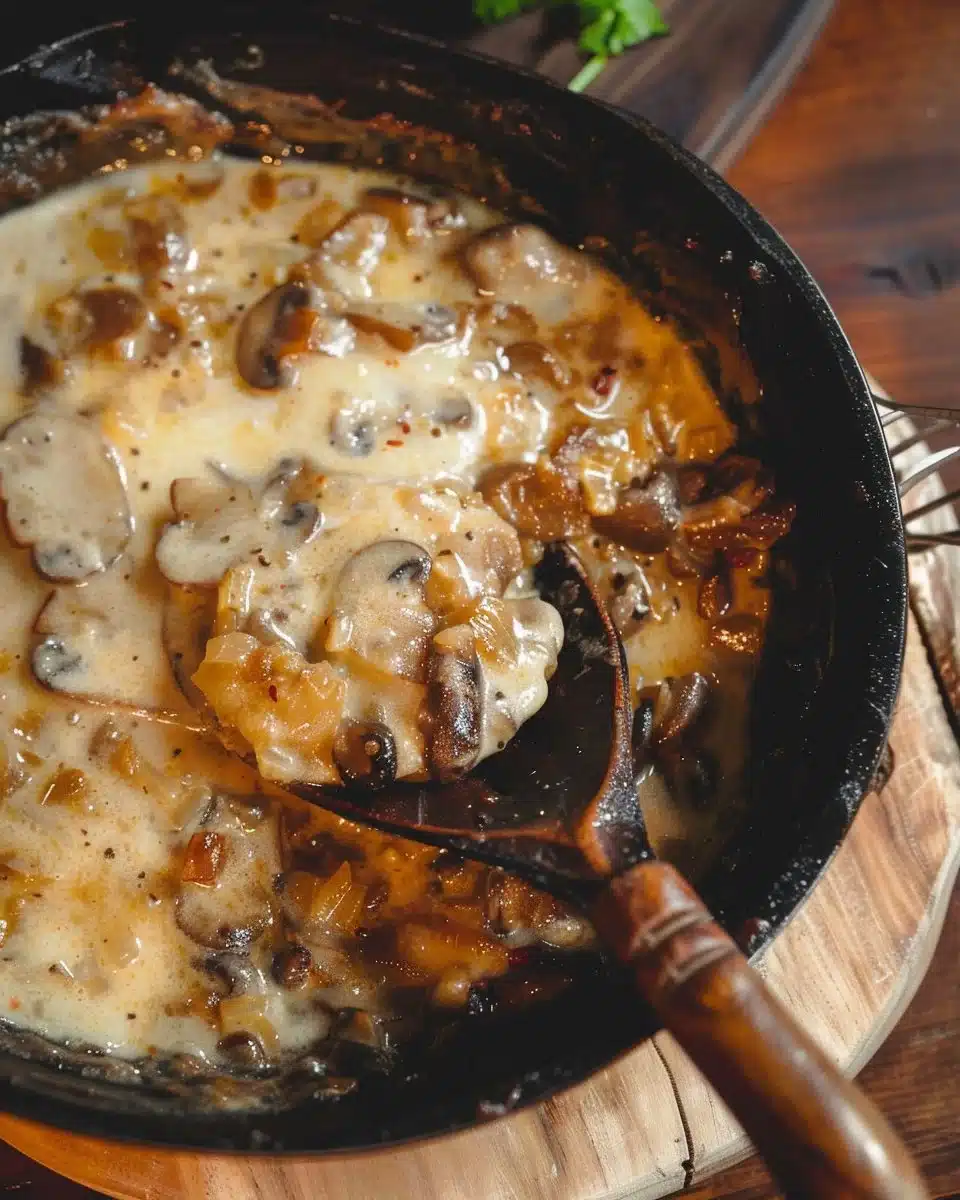 CREAMY MUSHROOM HOTPOT