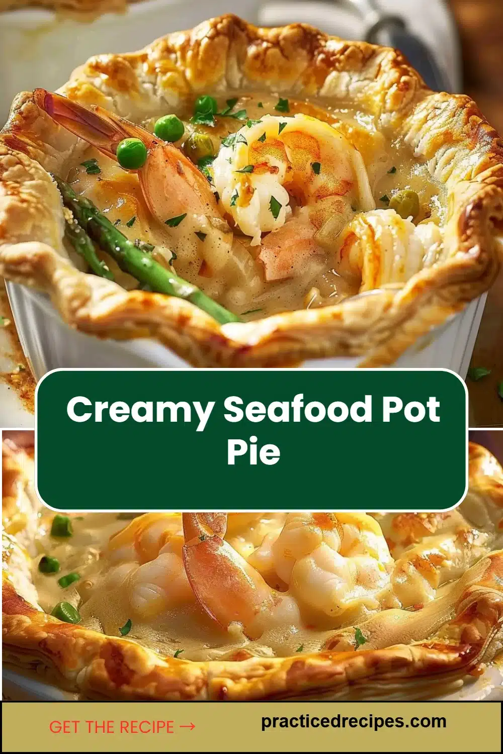 Creamy Seafood Pot Pie