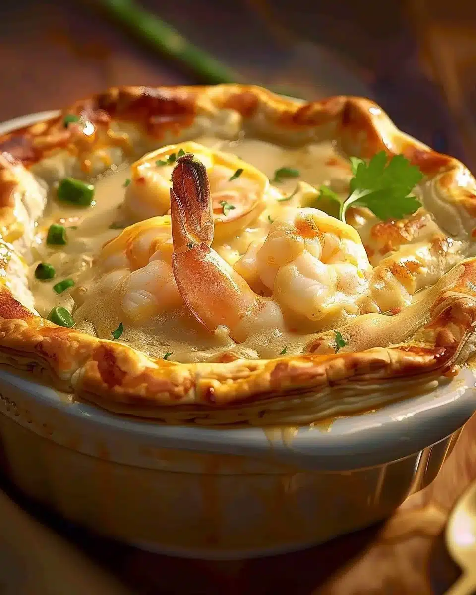 Creamy Seafood Pot Pie