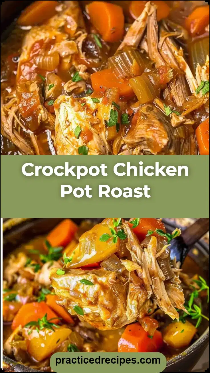 Crockpot Chicken Pot Roast