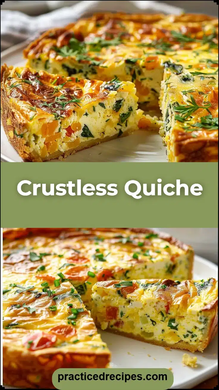Crustless Quiche