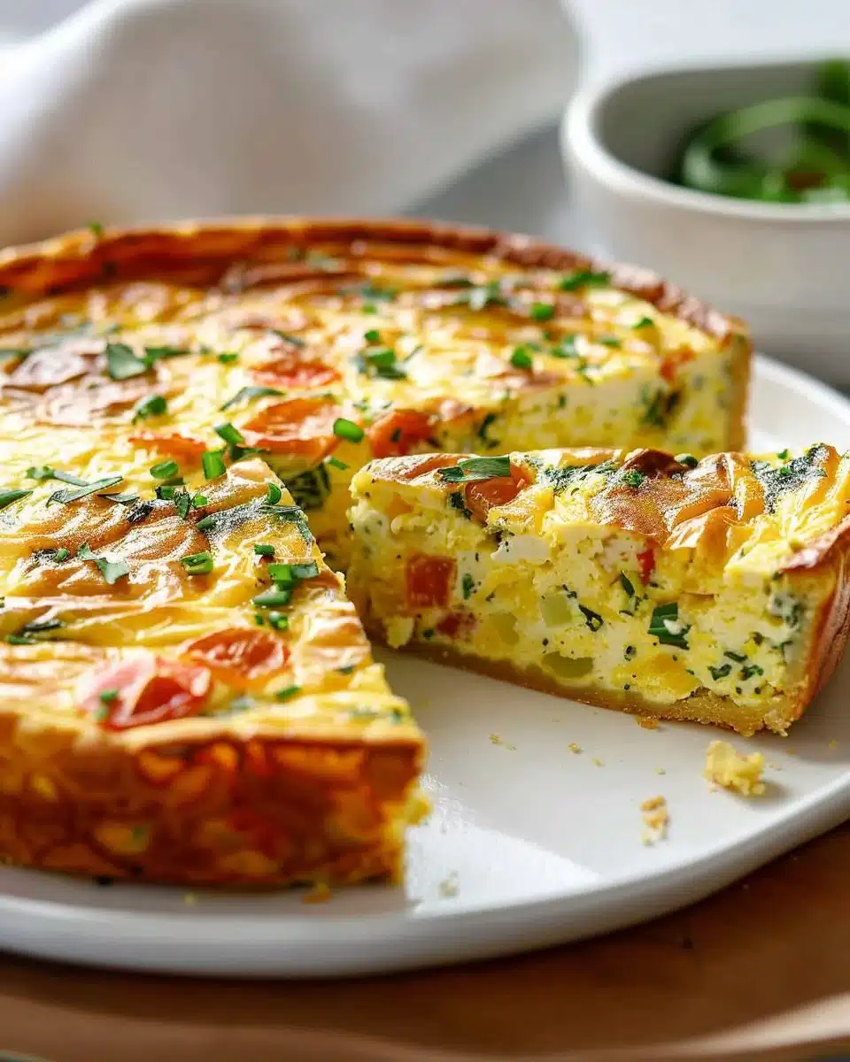 Crustless Quiche