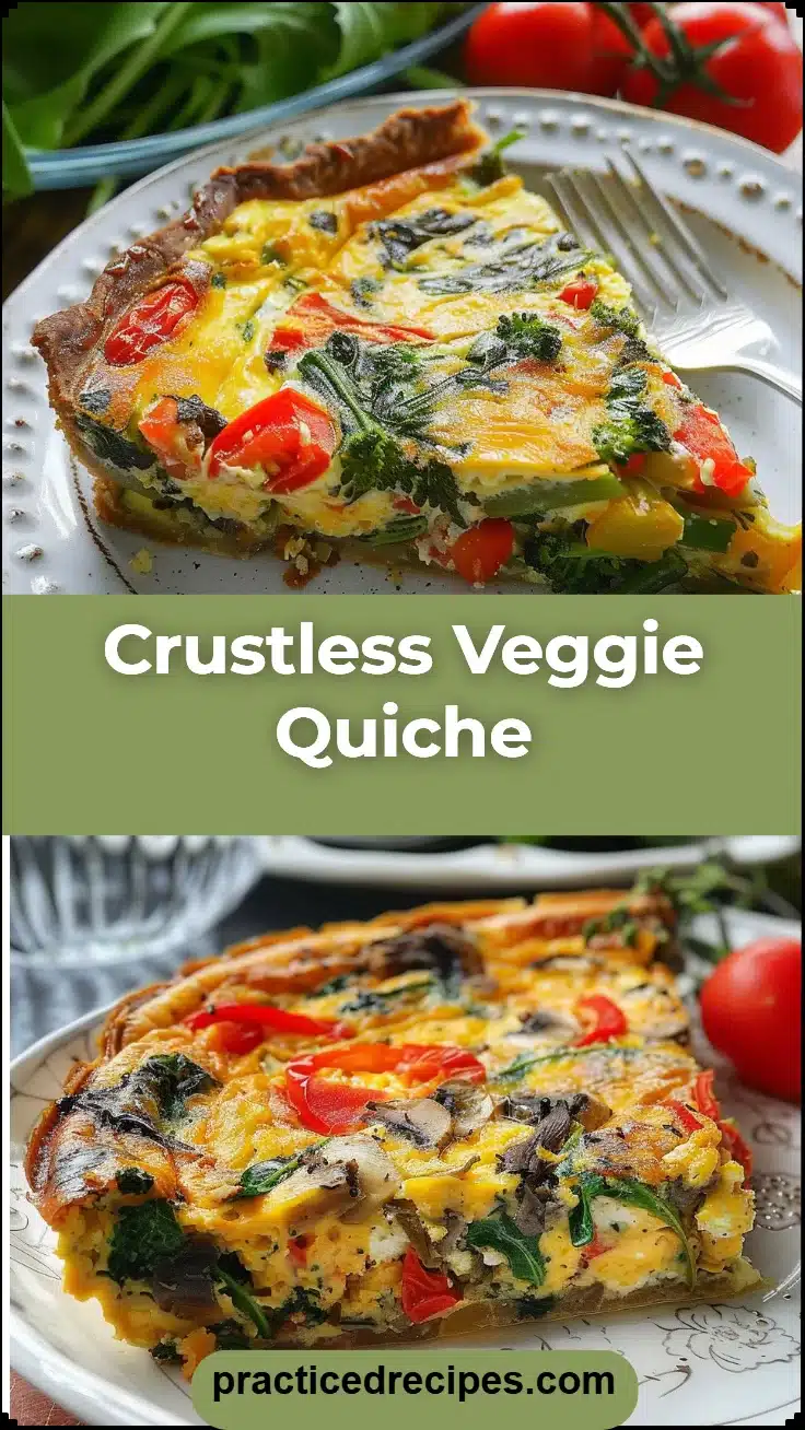 Crustless Veggie Quiche