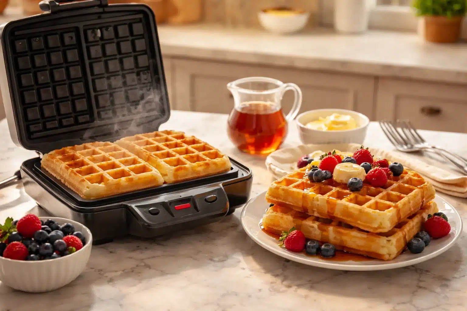 Belgische Waffle Teig