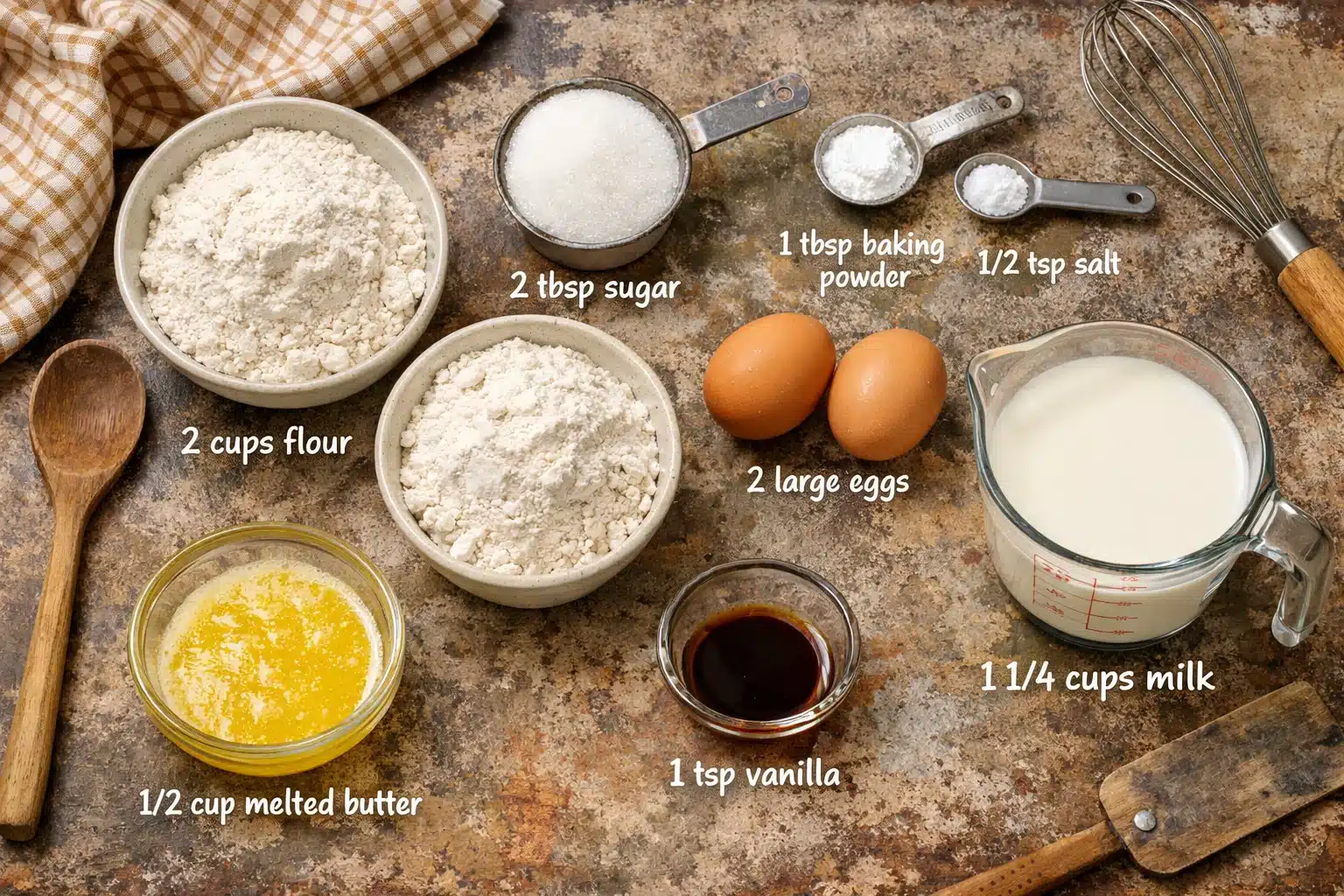 Belgische Waffle Teig