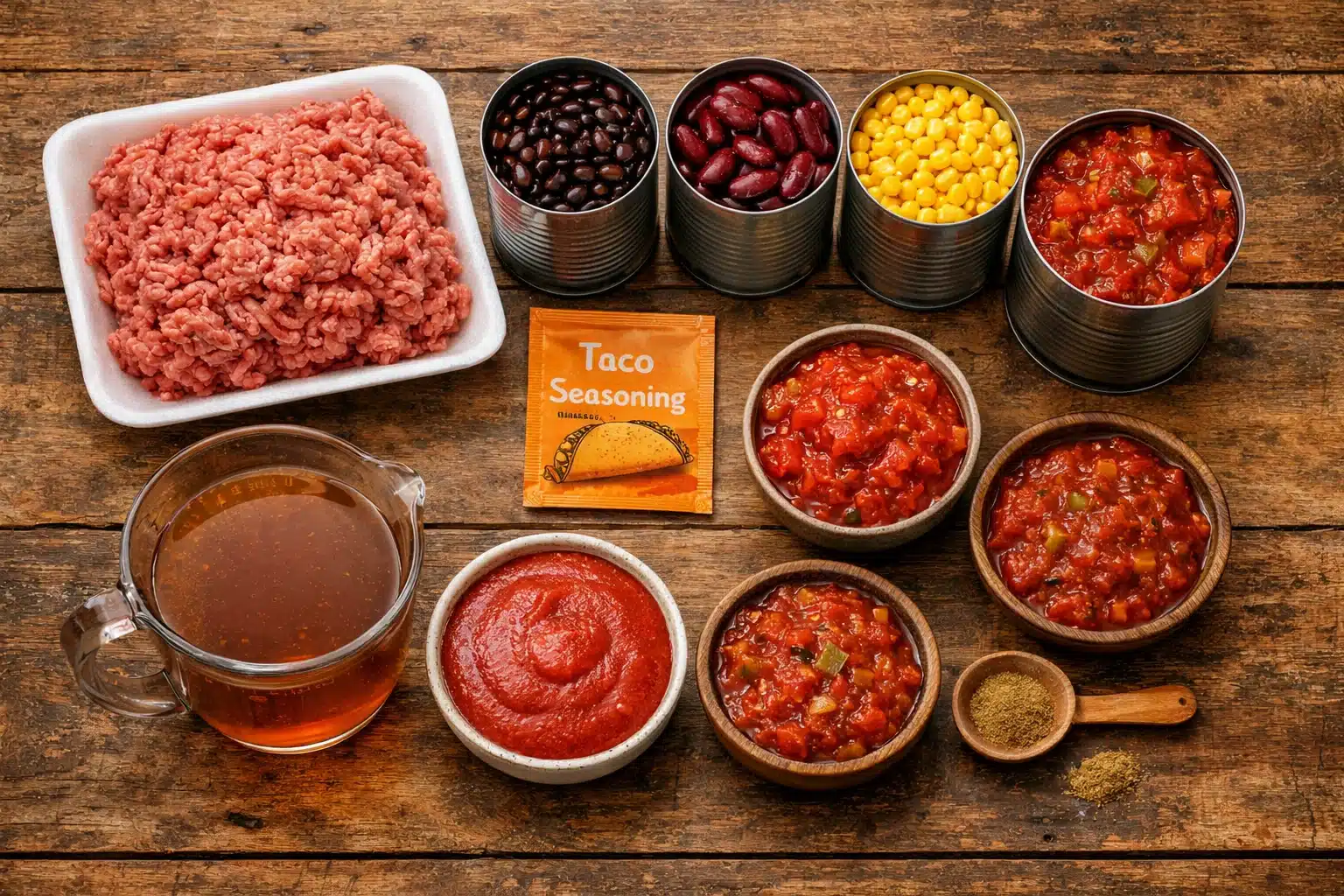 Easy Taco Soup Can Dump Recipe