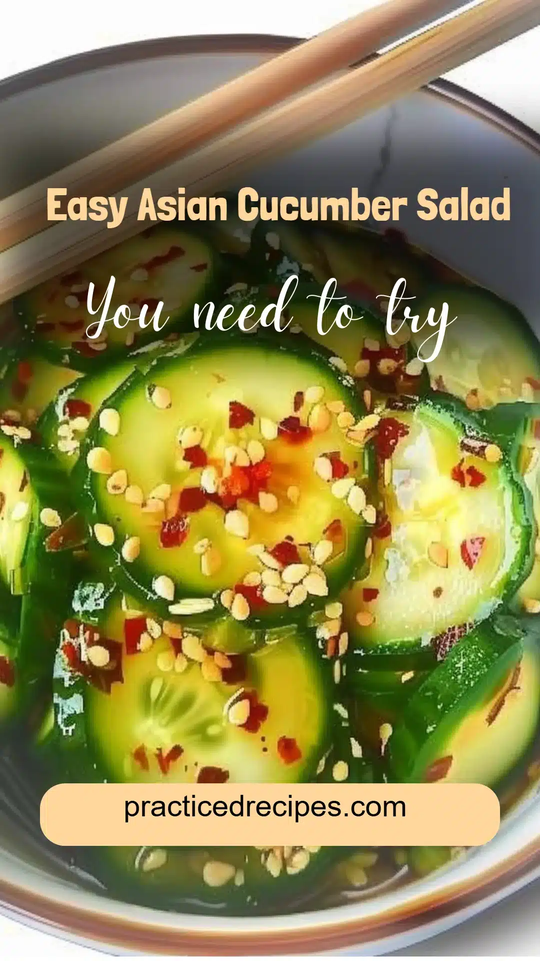 Easy Asian Cucumber Salad