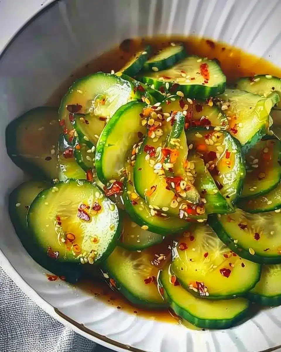 Easy Asian Cucumber Salad