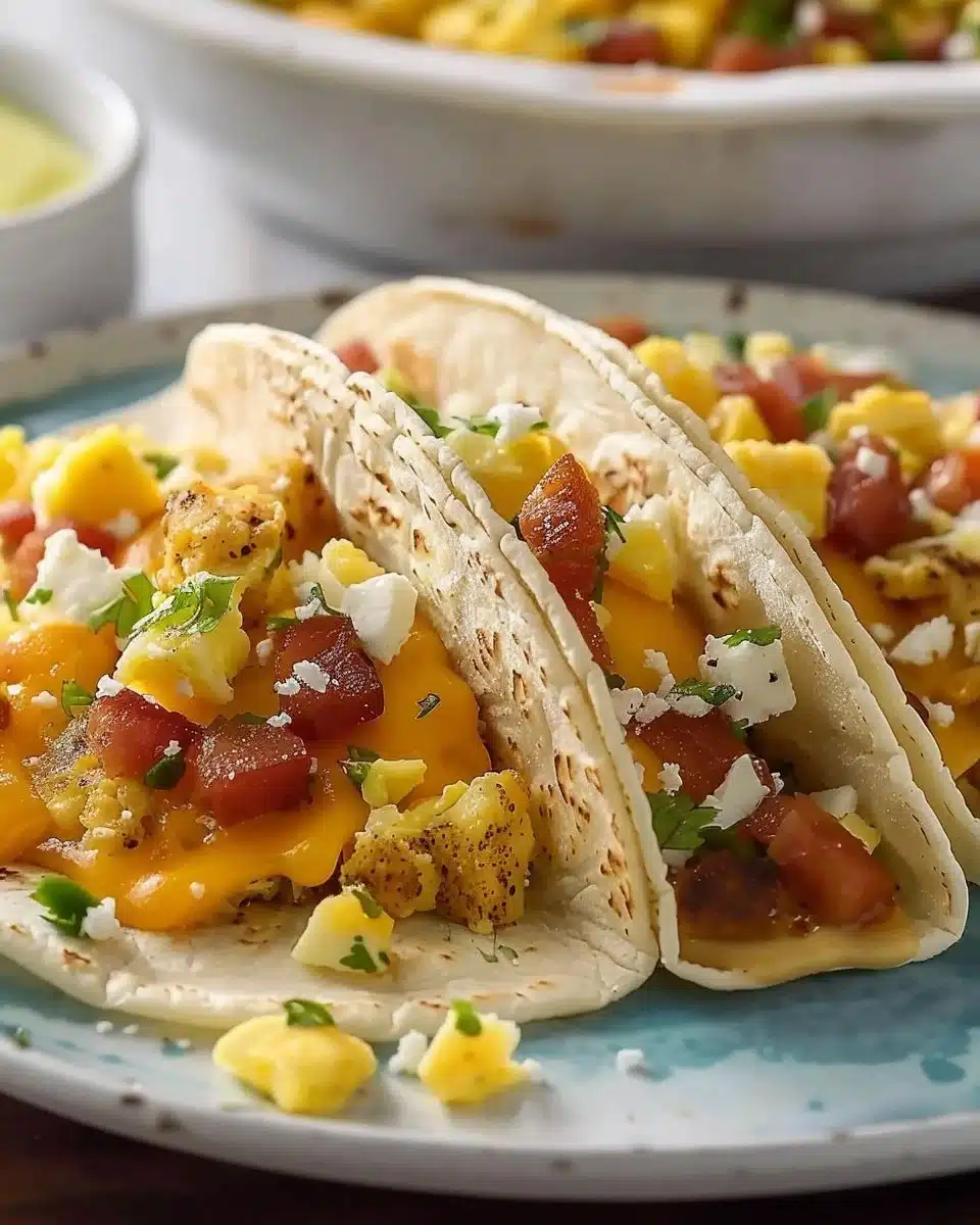 Tasty Baked Breakfast Tacos | Easy & Delicious Morning Treat