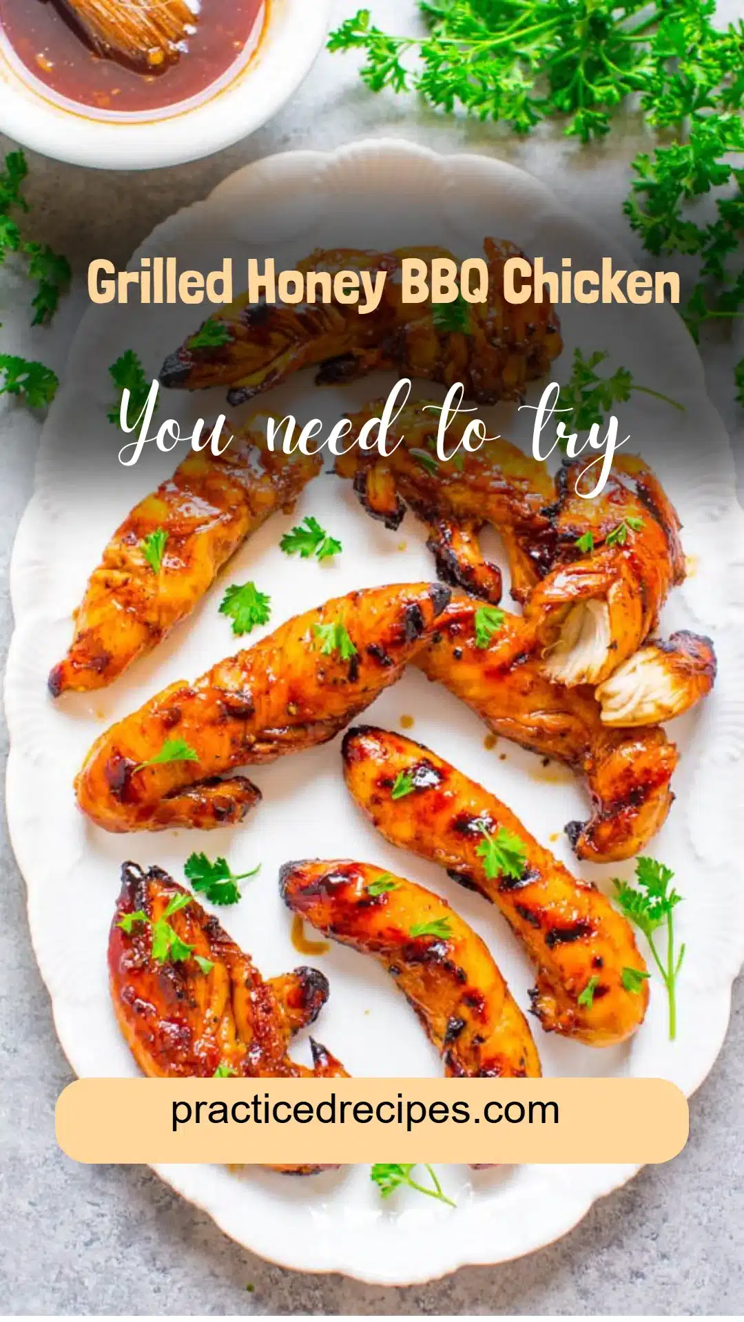 Grilled Honey BBQ Chicken