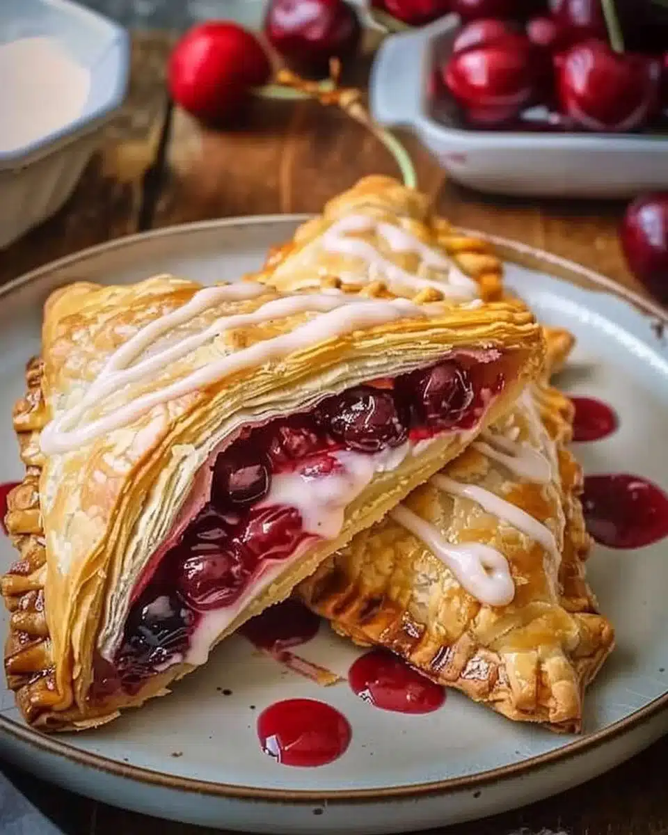 Homemade Cherry Turnovers