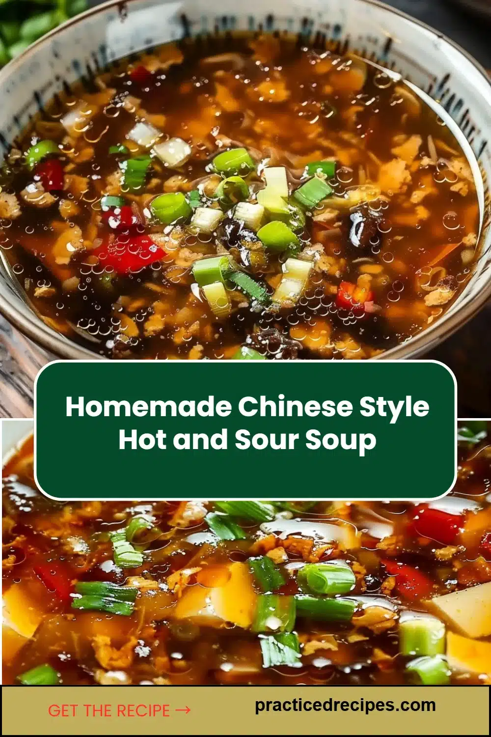 Homemade Chinese Style Hot and Sour Soup