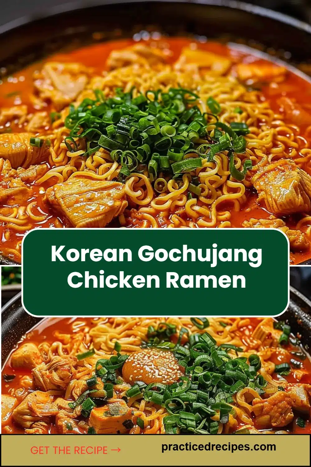Korean Gochujang Chicken Ramen