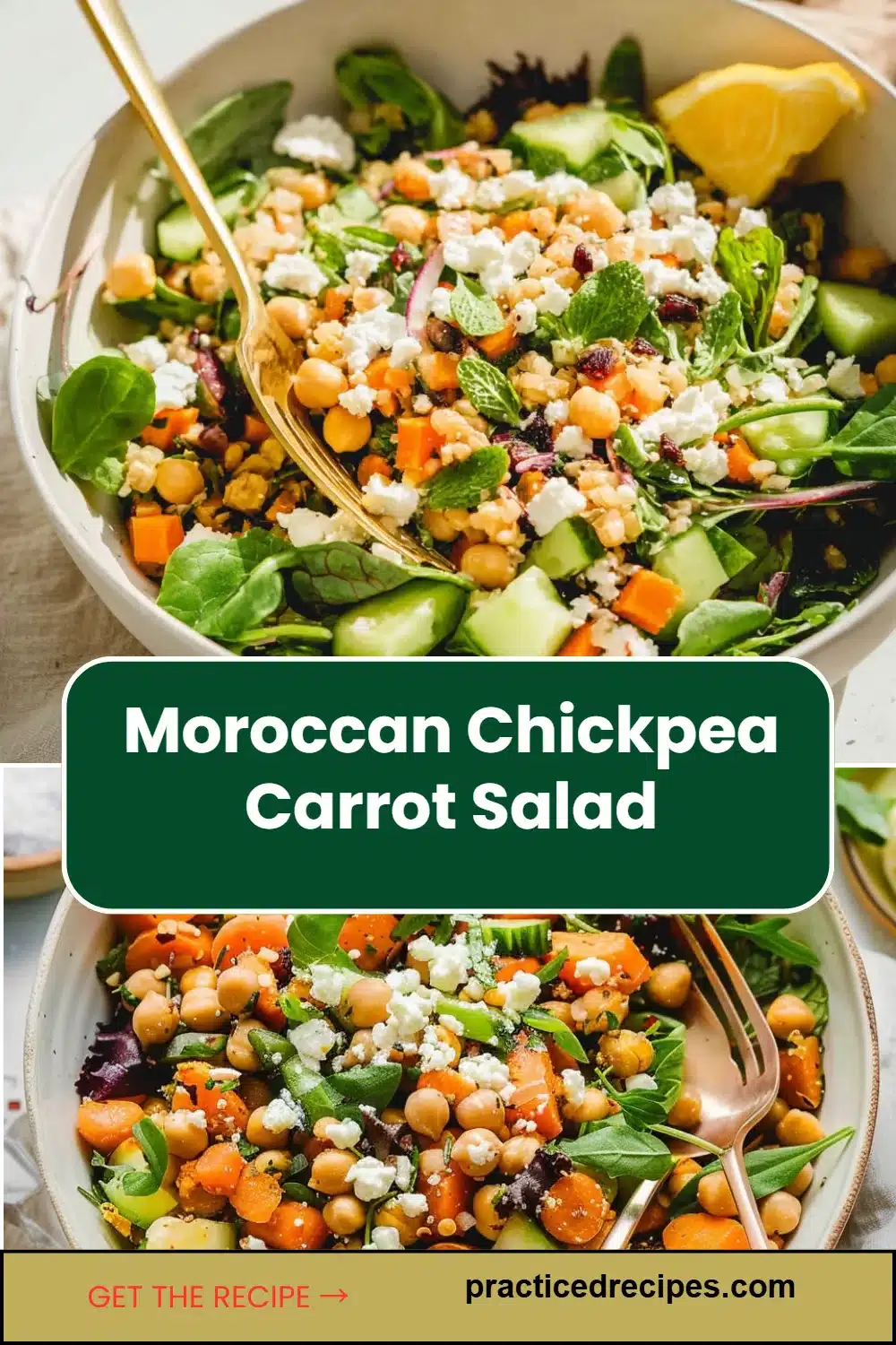 Moroccan Chickpea Carrot Salad