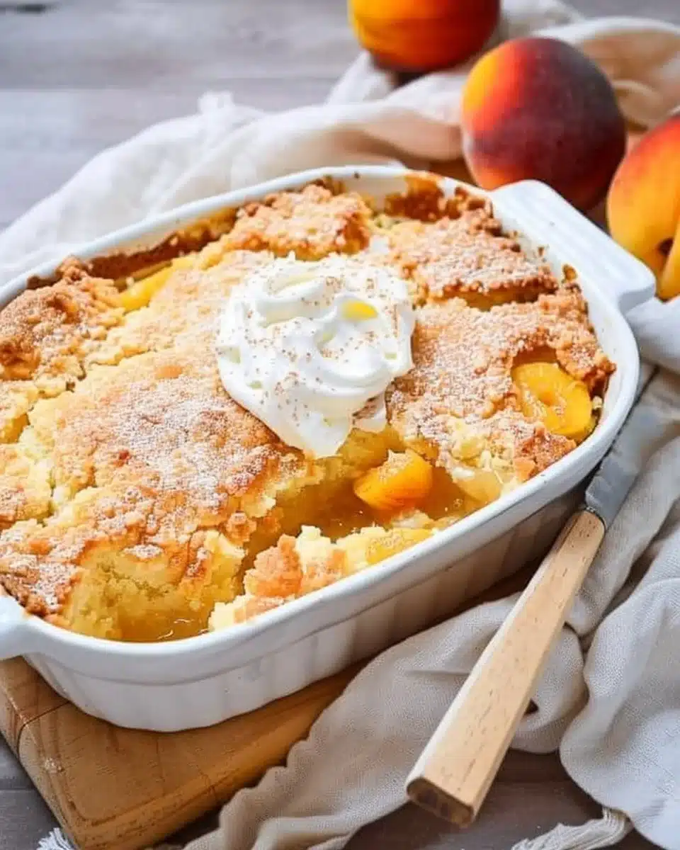 Nectarine Cobbler