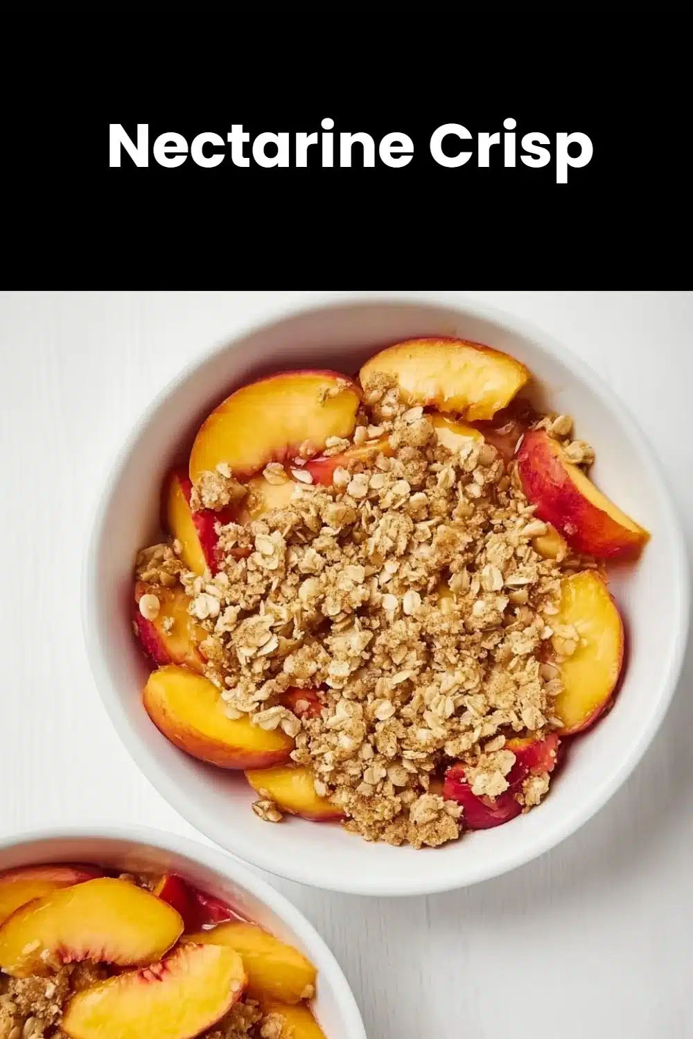 Nectarine Crisp