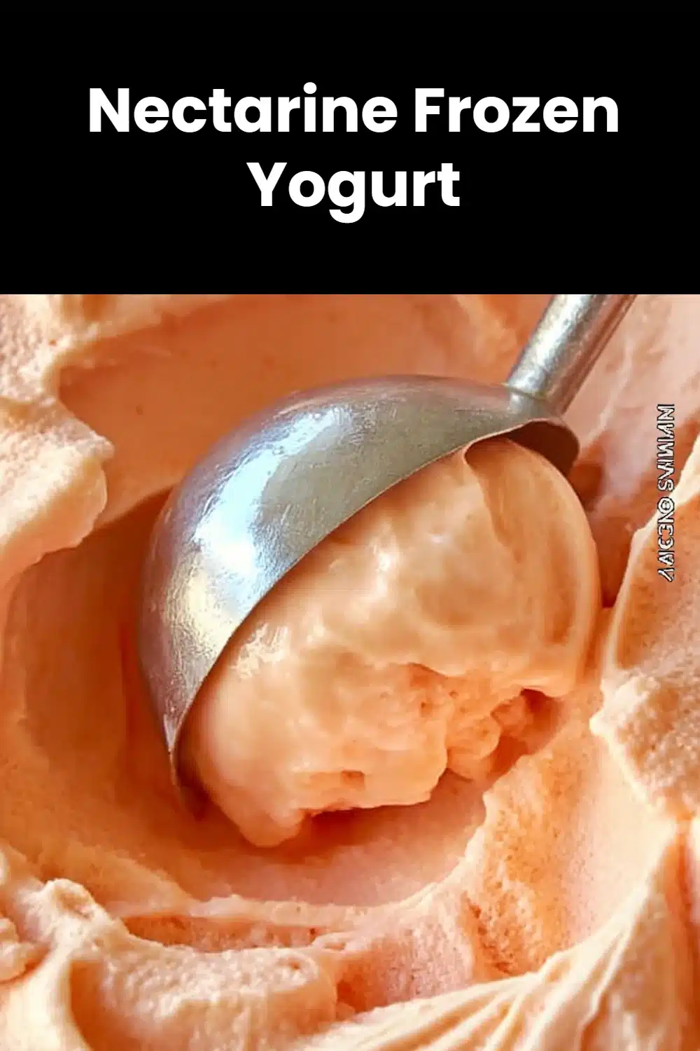 Nectarine Frozen Yogurt